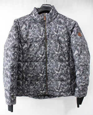 SHERPA ADVENTURE GEAR WOMEN'S XL GRAY FLORAL PUFFER WINTER JACKET